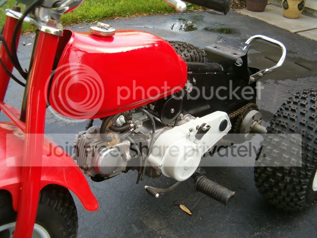 Summer 1984 Honda Atc 70 Restoration Update 6 13 08 Picture Heavy